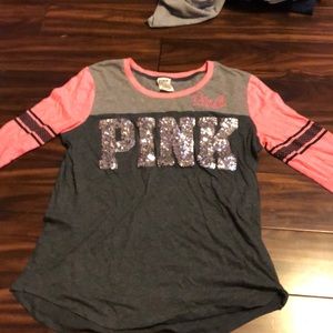 Half sleeve Pink T-shirt